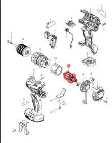 Resim Nesta Makita Ddf456 Endüvi Ürün Kodu 619263-3 