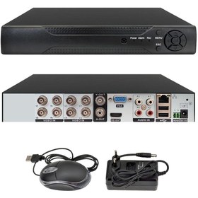 Resim HDRNstore Hu53d Pc-5008 Ahd Dvr Kayıt Cihazı 8 Kanal 5mp Xmeye Hibrit 