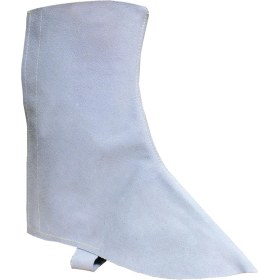 Resim Badem10 Deri Kaynakçı Tozluğu Ayak Için Cırt Yapıştırmalı Tek Adet 