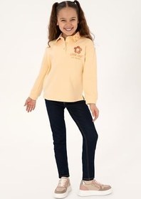 Resim U.S. Polo Assn. Kız Çocuk Yavruağzı Sweatshirt 50317914-VR053 