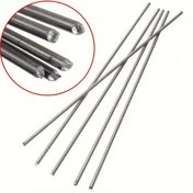 Resim 5 adet Yeni Titanyum Ti Derece 5 GR5 Metal Çubuk Çapı 2mm Uzunluğu 250mm yaklaşık. 10 inç 