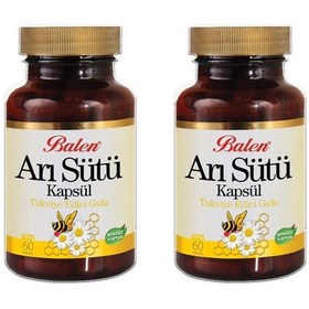 Resim Balen Arı Sütü Kapsül 375 Mg 60 Kapsül 2 Adet 