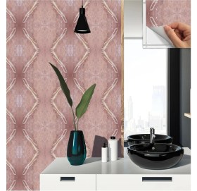 Resim Kendinden Yapışkanlı Kesilebilir Mermer 020 Desenli Pvc Karo 30X30 cm (33 Adet) 3m2 