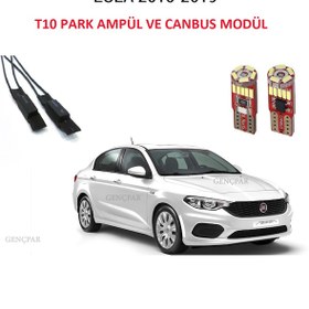 Resim Fiat Egea T10 Plaka Led Lambası ve Canbus Modülü 