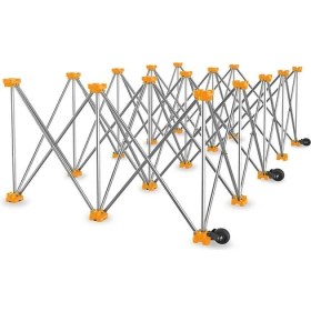 Resim Sgs 942 Katlanır Çalışma Tezgahı Alüminyum 240X120X85 Cm. 