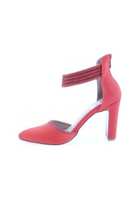 Resim Dgn 315-23y Kadin Topuklu Ayakkabi Orange Scuba 