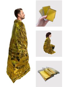 Resim Akana Termal Battaniye Altın - Gümüş 