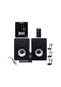 Resim Midex Private Paket-7 Stüdyo Ekipmanları Seti Monitör Mikrofon Ses Kartı Kulaklık Midi Klavye 