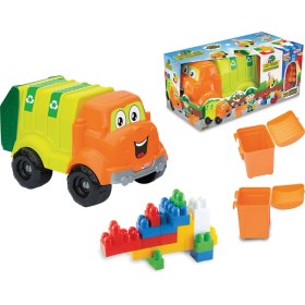 Resim Dede Çöp Kamyonum Bloklu 30 Parça 