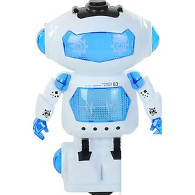 Resim NessiWorld Kutulu Yürüyen Sesli Işıklı Robot 