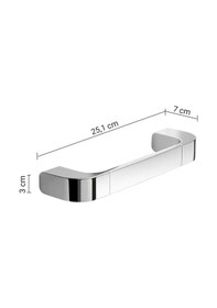 Resim Outline Uzun Havluluk/tutamak, 25.1cm - Krom Krom 