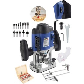 Resim Stilmax Er4000 6 Kademe Devir Ayarlı Çift Kollu Ahşap Freze 