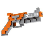 Resim Pixel Gun Dart Atan Tabanca Turuncu 26 Cm 