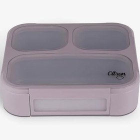 Resim Citron Çatal ve Kaşıklı Bento Beslenme Kutusu Seti - Purple 1196861 