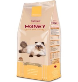 Resim Honey Premium Gurme Renkli Taneli Yetişkin Kedi Maması 15 KG 