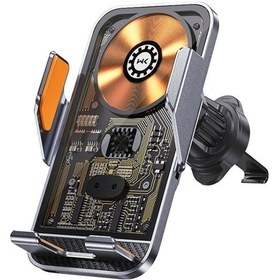 Resim Sones Wk Wp-u204 15w Vanguard Serisi Olağanüstü Kablosuz Şarjlı Araç Tutucu 