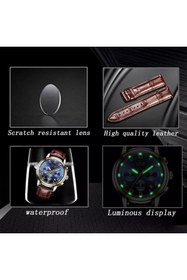 Resim Lige Fonksiyonlu Klas Tasarım Erkek Kol Saati 