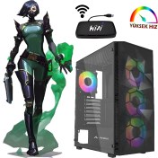 Resim Cachex ATX45 İ5-4570 16GB Ram 512GB SSD 4gb GTX1050Tİ Oyuncu Bilgisayarı 