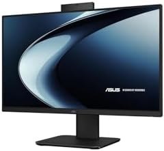 Resim ASUS V440VAK-I38256B0D i3-1315U 8GB DDR5 256GB Nvme SSD 23.8" IPS FHD Fdos Siyah All In One Bilgisayar 