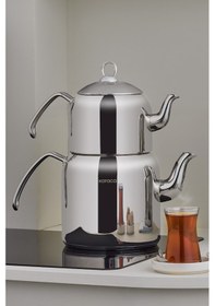 Resim Karaca Esme Midi Çaydanlık Takımı Gold 