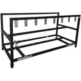 Resim RigBu Sigma Mining Rig Kasası SA84BL 7 GPU 