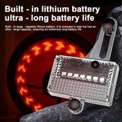 Resim Renkli Bisiklet Tekerlek Konu Güneş Işığı MTB Denge Bisiklet Işığı, Bisiklet Aksesuarları, RGB Lastik Flaş Işığı, Bisikletçiler ve İşçiler için Görsel Etkiyi Geliştirin, Hafif Tasarlanmış Bisiklet Aksesuarları 