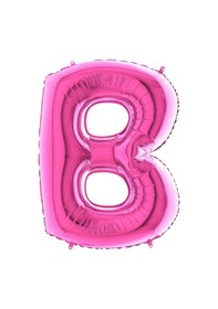 Resim 40" Folyo Harf 102cm "b" Pink / Pembe Fuşya 