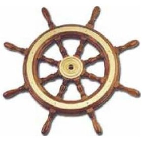 Resim Savoretti Armando T1 Sarı Çemberli Klasik Dümen Simidi Ø42Cm 