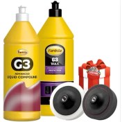 Resim Farecla G3 Pasta 1 Litre + G3 Wax Cila 1 Litre+Sünger 