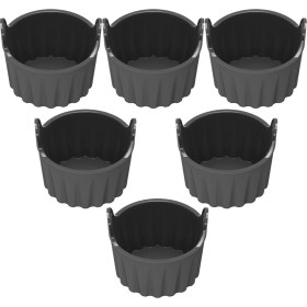 Resim Accentssty Silikon Hava Fritözü Yumurta Kalıbı 2.8in Yeniden Kullanılabilir Hava Fritözü Yumurta Haşlama Makinesi (Yurt Dışından) 