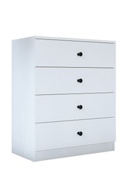 Resim Metalia Gm 9011 Novado Aynalı Düğme Kulplu Genç Odası Takımı 