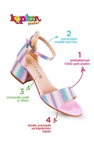 Resim KAPTAN JUNIOR Kız Çocuk Topuklu Abiye Ayakkabı Pssk 400 