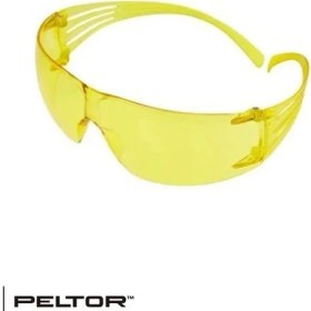 Resim Peltor 3m Securefit 203 Sarı Atış Gözlüğü 
