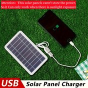 Resim 2 Adet 5V Güneş Panosu Esnek, USB Bağlantılı Taşınabilir Güneş Şarj Cihazı, Karavanlar, Kampçılık, Yürüyüş, Balık Tutma, Açık Hava Maceraları İçin İdeal, Güneş Enerjili Aksesuar, Küçük Pil Şarjı 