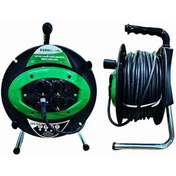 Resim Euromaag MAKARALI SEYYAR KABLO 3X1,5 30 MT PLASTİK GÖVDE 