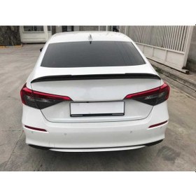 Resim Fe1 2022 Honda Civic Spoiler Aero Modeli - Piano Black 