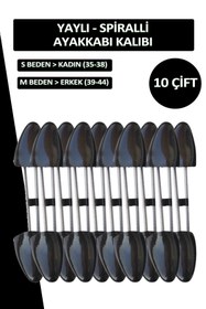 Resim Dopar Comfy Siyah Yaylı Ayakkabı Kalıbı 39-44 Numara 10 ÇİFT 
