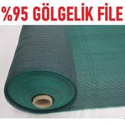 Resim Abdioğulları %95 Gölgelik File 1,5M X 25M Bahçe Çit Örtüsü Meyve 