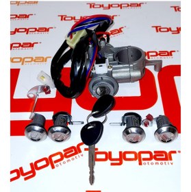 Resim Hyundai H100 Minibüs 1994-2006 Kontak Ve Kapi Kilit Seti Komple 534681043 