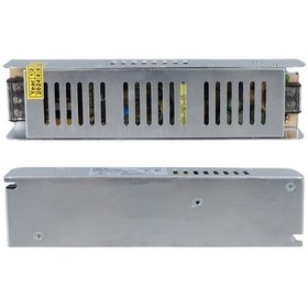 Resim Herz 12 Volt 10 Amper 120 Watt Slim Metal Kasa Adaptör 190x48x38mm 