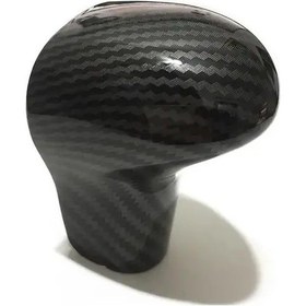 Resim Topshop1 Black- Audi A4 B8, A5, A6 C7, S7, Q5, Q7 2011-2016 Karbon Fiber Abs Vites Topuzu Kapağı 