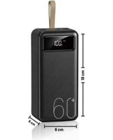 Resim 60.000 Mah Hızlı Powerbank Çok Renkli 