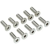 Resim Fortunelane 10 Adet Çelik Levha Alüminyum Tampon, 8 Renk, Araç Sabitleme Ringi, Siyah 