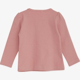 Resim Breeze Kız Bebek Bluz Güpürlü Fiyonklu 6 Ay-2 Yaş, Gülkurusu Gül Kurusu 