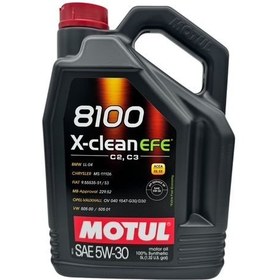 Resim Motul 8100 X-Clean EFE 5W30 Motor Yağı 5 lt. 