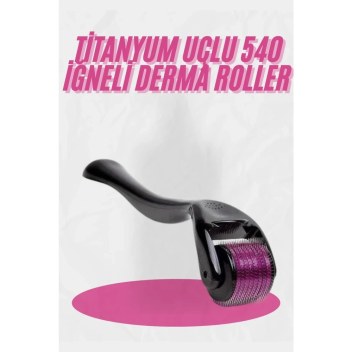 Serenity Haven Titanyum Dermaroller 540 Iğneli 1.0mm Çok Renkli Sağlıklı Cilt Bakımı