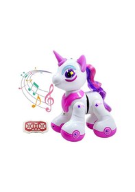 Resim Kumandalı Romantic Marry Sevimli Oyuncak Unicorn Robot Pembe 