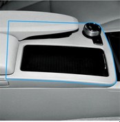 Resim Ulzyvf Stor Perde Ve Bardak Tutucu Mercedes-benz Konsol Kılıfı İçin D Jk 