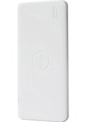Resim Ximistore9 10000mah Beyaz Powerbank: İki Cihazı Eşzamanlı Şarj Edebilir, Fit Charge Teknolojisi, İnce Ve Hafif 204g 