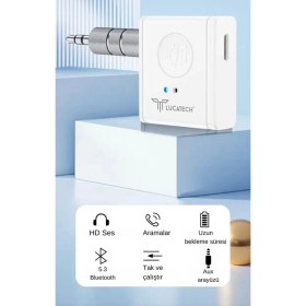 Resim Bluetooth Araç Kiti - Yüksek Ses Kalitesi, Bluetooth 5.3 Teknolojisi, Kolay Kurulum 